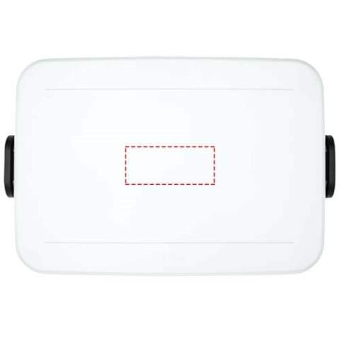 Boîte à déjeuner avec joint étanche pour garder le contenu frais et savoureux. Convient pour 8 sandwichs. Diviseur inclus. Capacité de 1,5 litre. Passe au lave-vaisselle. Sans bisphénol A. Guarantie MEPAL 2 ans.