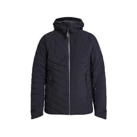 BESCHIKBAAR VANAF EIND OKTOBER!<br />Onze Prime Down ski-jas is gemaakt van lichtgewicht RDS-gecertificeerd dons (90/10 dons/veren 650 vulkracht) om je warm en comfortabel te houden. Hij wordt geleverd met een aangename, vaste verticale capuchon om je tegen de kou te beschermen. De capuchon, die een gelamineerde rand heeft, heeft ook verstelbare horizontale trekkers zodat je hem strakker kunt aantrekken als het buiten vriest of waait. Elastisch verstelbare polsmanchetten met klittenband en een verstelbare taillezoom houden de warmte binnen en in combinatie met gelede mouwen zorgt dit voor een optimale pasvorm. Wordt geleverd met Lycra® manchetten aan de uiteinden van de mouwen en een uitneembare sneeuwvanger met rits om sneeuw buiten te houden.