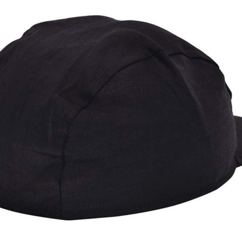 Katoenen jockey cap met elastische sluiting. Een voordelige keuze als je op zoek bent naar een product voor promotie-evenementen. Vanwege de drie panelen is de voorzijde zeer geschikt voor een transfer.  
