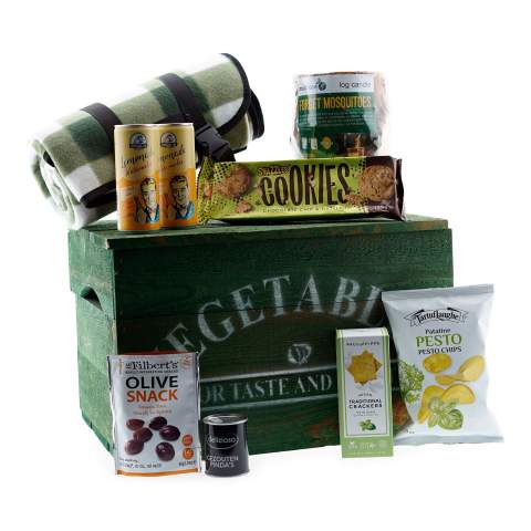 Leckeres Picknick-Weihnachtsgeschenk