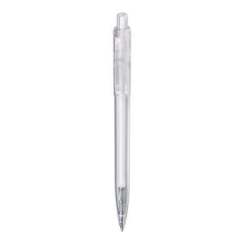 Le stylo bille Ducal est un stylo bille fabriqué en Europe, tout en couleurs transparentes. Sa cartouche X20 écrit jusqu’à 2.5km, écriture par défaut bleue. Le stylo est fabriqué en Europe en plastique ABS. À partir de 5.000 pièces, vous pouvez choisir vos propres couleurs.