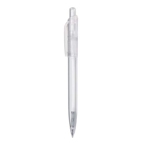 Le stylo bille Ducal est un stylo bille fabriqué en Europe, tout en couleurs transparentes. Sa cartouche X20 écrit jusqu’à 2.5km, écriture par défaut bleue. Le stylo est fabriqué en Europe en plastique ABS. À partir de 5.000 pièces, vous pouvez choisir vos propres couleurs.