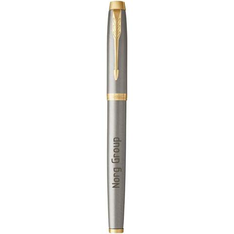 Highly professional and reliable. An ideal partner with unlimited potential, Parker IM is all at once smart, polished and established. With a durable stainless steel nib and finishes that echo the Parker legacy, every detail is refined to deliver a writing experience that is always dependable. Incl. Parker gift box. Delivered with one cartridge. Exclusive design.