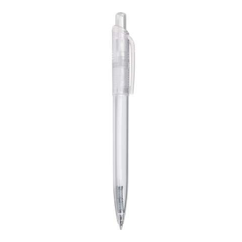 Le stylo bille Ducal est un stylo bille fabriqué en Europe, tout en couleurs transparentes. Sa cartouche X20 écrit jusqu’à 2.5km, écriture par défaut bleue. Le stylo est fabriqué en Europe en plastique ABS. À partir de 5.000 pièces, vous pouvez choisir vos propres couleurs.