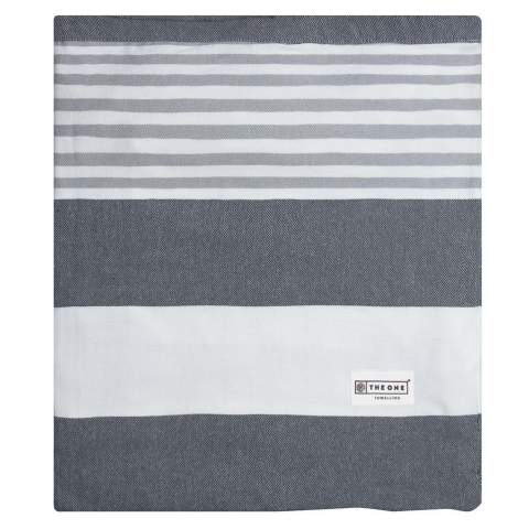 Enjoy the light, multifunctional bag T1-HAMBAG Hamam Bag Grey/Dark Gray. During the trip it is a bag, during your relaxing moment you unfold it into a hammam towel.<br />As a bag the Hamam Bag is 40 x 50 cm, as a hammam towel it is 90 x 170 cm.<br />You can store your personal belongings in the zippered storage compartment.<br />Make your choice from different color combinations.