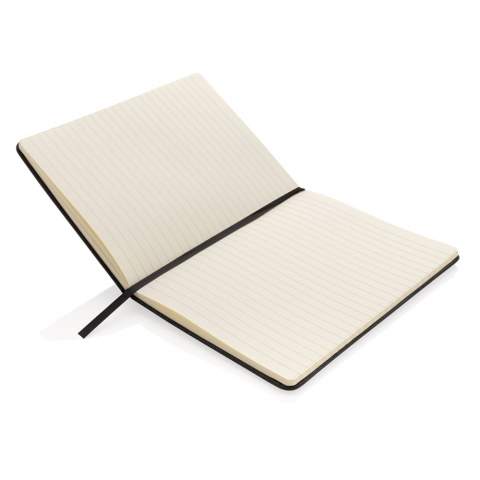 Deluxe A5 Notebook with phone pocket and card sleeve. With 80 sheets/160 cream coloured pages of 78g/m2 paper inside. including page divider.<br /><br />NotebookFormat: A5<br />NumberOfPages: 160<br />PaperRulingLayout: Lined pages