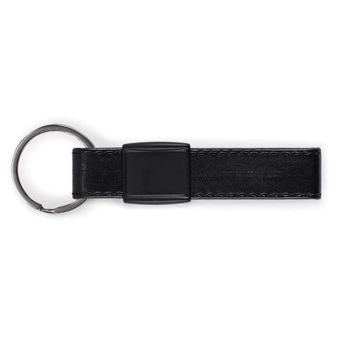 Porte-clés luxueux en cuir véritable.