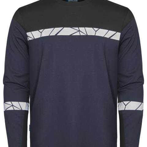 • Lange mouw t-shirt in een moderne pasvorm <br />• Elastaan en vierlagige boord in de halslijn voor beter vormbehoud en stabiliteit <br />• Ringspun materiaal met enzymwassing, wat het materiaal doet krimpen en een zacht oppervlak geeft <br />• Waschipzakje in de linker zijnaad aan de binnenkant<br /><br />Getest voor industriële was volgens ISO 15797<br />Verhoogde zichtbaarheid EN 17353<br />Oeko-Tex 100 gecertificeerd<br />Geleverd in een biogebaseerde, composteerbare polybag