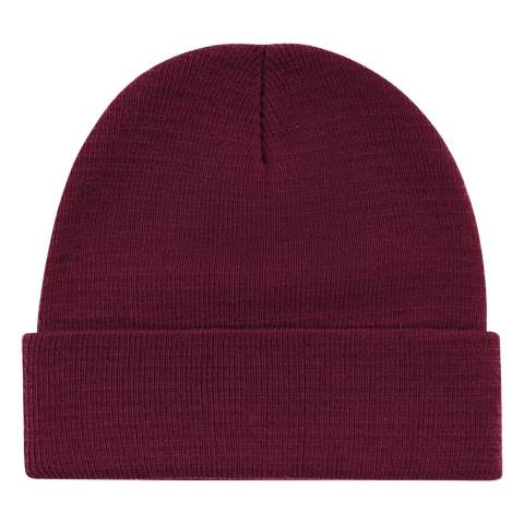 If you are looking for a hat made of recycled material, choose our 100% RPET knitted hat. Available in multiple colours.