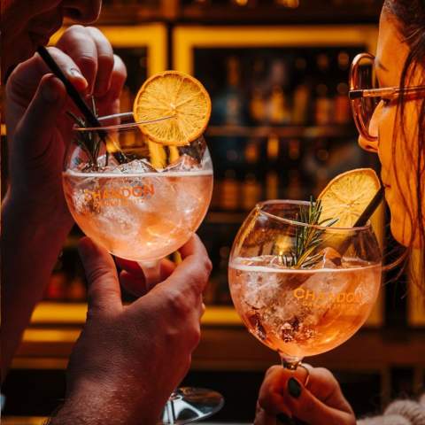 Plastic Gin-Tonic glass of the HappyGlass brand. This glass has a beautiful balloon chalice so that the traditional Gin Tonic can be served perfectly. Made from clear, transparent Tritan copolyester plastic. Virtually unbreakable and lightweight. Well suited for use on (sports) events, festivals and concerts where often there is a glass ban. This quality glass is suitable for multiple use. Washing by hand is recommended to preserve the imprint. Capacity 630 ml. Made in The Netherlands.