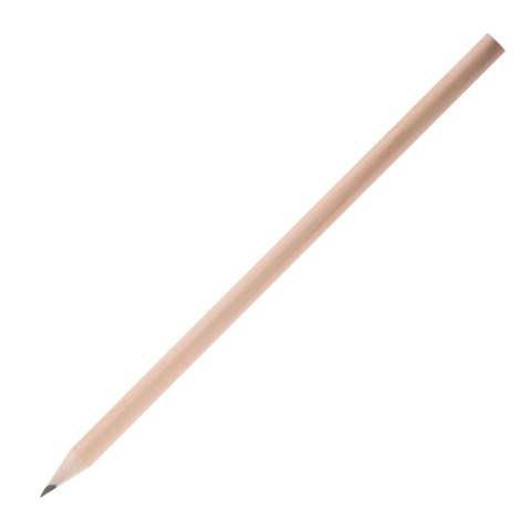 Wooden round pencil. HB, 100% Biological, sharpened.