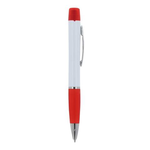 Ce stylo à bille avec surligneur convient pour noter des informations et marquer ensuite les mots et phrases importants.