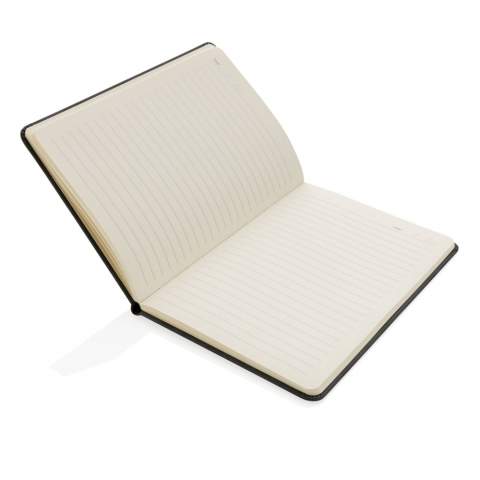 Wees altijd voorbereid op elke vergadering met dit luxe hardcover PU-notitieboek. Stijlvol en voelt zacht aan. Het notitieboekje bevat 80 vellen / 160 pagina's 70 g / m2 crèmekleurige gelinieerde pagina's. De voorkant van de notitieboek is voorzien van een horizontale elastische band die je pen en telefoon vasthoudt.<br /><br />NotebookFormat: A5<br />NumberOfPages: 160<br />PaperRulingLayout: Gelinieerde pagina's