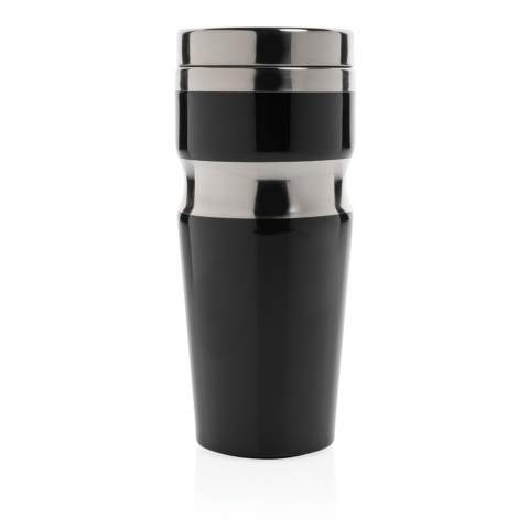 Contour is a 350ml easy to hold tumbler with matching lid. Registered design®
