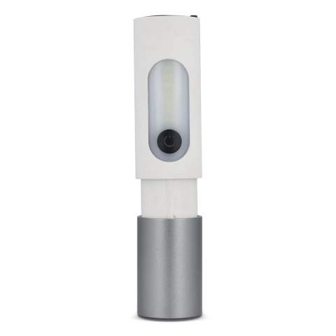 Die 300-Lumen-LED-Taschenlampe mit 10 W Helligkeit bietet mehrere Modi (Hoch, Niedrig, Stroboskop, Aus) und ist ideal für den täglichen Gebrauch. Mit einem 1200-mAh-Akku genießen Sie eine Laufzeit von 2.5 Stunden und profitieren von USB-C-Ladung. Kompakt und langlebig, wird sie mit einem 30 cm USB-C-auf-USB-C-Kabel geliefert.