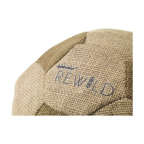 Football (Ø 21,6 cm) de la première gamme au monde d'équipements de plage et de sports de plein air fabriqués à partir de plantes. Une combinaison de jute et de caoutchouc naturel.    Waboba utilise des matériaux respectueux de l'environnement et reverse une partie de ses bénéfices à des organisations engagées dans la protection et la préservation de l'environnement. NOTE: Il n'est pas possible d'imprimer ce produit. Ce produit est uniquement livré sans impression. Chaque article est fourni dans une boite individuelle en papier kraft marron.