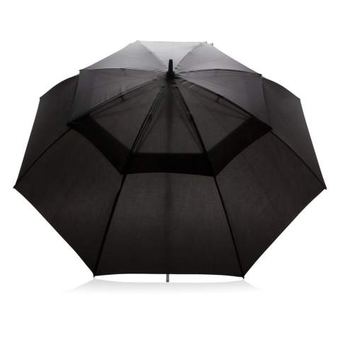 Parapluie tempête Swiss Peak AWARE™ Tornado 30", durable et fiable, composé d'une armature en métal, de baleines en fibre de verre et d'une poignée en caoutchouc. Il dispose d'une fonction anti-tempête pour les conditions météorologiques difficiles et est livré avec une pochette Swiss Peak pour un rangement facile. Ouverture automatique et fermeture manuelle. En outre, le parapluie est doté d'un traceur AWARE™ qui valide l'utilisation de matériaux recyclés, ce qui en fait le meilleur choix. De plus, 2 % des recettes de chaque produit Aware™ vendu sont reversés à Water.org.<br /><br />UmbrellaMechanism: Ouvrir automatiquement, fermer manuellement<br />IsStormproof: true