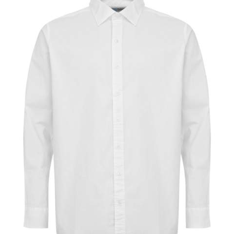 BESCHIKBAAR VANAF BEGIN APRIL!<br />Netjes shirt in een poplin stof met stretch elementen, waarvan de eigenschappen zorgen voor een soepele en zachte feel. Omslagkraag. Comfort- en slim fit voor mannen. Het damesmodel is licht getailleerd.