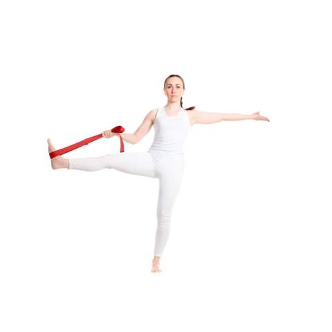 Yogagurt aus recyceltem Polyester (RPET). Die Verwendung von RPET bei der Herstellung von Yogagurten trägt zur Abfallvermeidung und zur Förderung der ökologischen Nachhaltigkeit bei. Durch die Verwendung von recyceltem Kunststoff wird die Produktion von neuem Kunststoff auf ein Minimum reduziert und ist somit eine nachhaltigere Wahl. Größe 181 × 3,8 cm. Die Hülle ist ebenfalls aus RPET gefertigt.