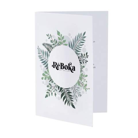 Brievenbusboompje van het merk Treemore: Theeplant (Camellia sinensis). Een product waarin de boom in het middelpunt staat en waarmee iedereen thuis een eigen boompje kan verzorgen en zien groeien. De boompjes komen van Nederlandse kwekerijen en worden geleverd in een bloempotje en verpakking die speciaal voor brievenbuspost ontwikkeld zijn. Het boompje staat in de aarde in een biobased bloempotje met vezels van olifantsgras. De verpakking en het meegeleverde informatieboekje zijn FSC® gecertificeerd en 100% recyclebaar. Een originele manier om iemand te verrassen en gelijktijdig samen de wereld een beetje groener te maken.