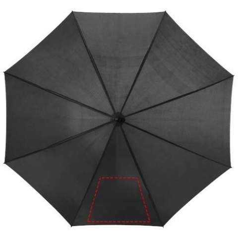 Der Regenschirm Barry ist nicht ohne Grund ein Bestseller. Der 23 Zoll Regenschirm lässt sich mit nur einem Klick automatisch öffnen. Er besteht aus Polyester, einem strapazierfähigen Material, mit dem man durch den Regen gehen kann, ohne nass zu werden. Außerdem hat der Schirm einen Metallschaft, Metallrippen und einen Kunststoffgriff. Der Barry-Regenschirm bietet zahlreiche Möglichkeiten für die Anbringung eines Logos oder anderer Firmenbotschaften und ist in verschiedenen Farben erhältlich.
