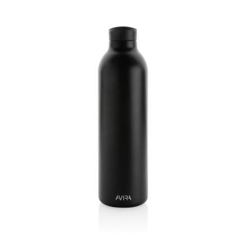 The Avior RCS Recycled stainless steel vacuum bottle is designed for long-lasting enjoyment of your drinks! The double-wall recycled stainless steel vacuum construction keeps beverages chilled for up to 20 hours or warm for up to 10 hours. This bottle fits most standard car cup holders so you can bring it with you anywhere. Made with RCS (Recycled Claim Standard) certified recycled materials. RCS certification ensures a completely certified supply chain of the recycled materials. Total recycled content: 86% based on total item weight. BPA free. Capacity 1000ml. Including FSC®-certified kraft packaging. Repurpose the box into a phone holder, pencil holder or flower pot!<br /><br />HoursHot: 10<br />HoursCold: 20