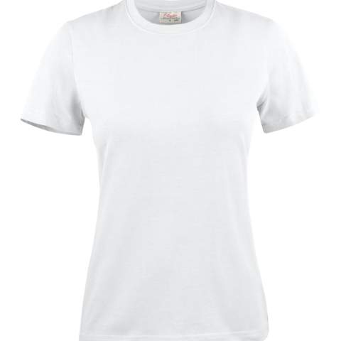 Moderne, aansluitende T-shirt met versterkte schoudernaden en dubbelgestikte halsopening. Elastaan in boord. Geribde nek in vier lagen. Aan de binnenzijde van de linkerzijnaad werd een zakje voorzien voor het innaaien van een waschip. Dit artikel bevat gecertificeerd organisch katoen en gecertificeerde gerecyclede materialen.  Oeko-Tex 100 certificeerd.