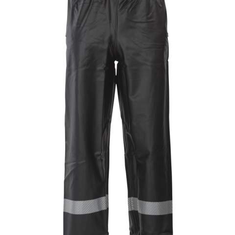 • wind- en waterdichte broek<br />• getapete naden<br />• elastische taille met trekkoord<br />• zijzakken met klep<br />• buidelzakje in mesh voor betere ventilatie<br />• gesegmenteerde reflectieband onderaan de broekspijpen