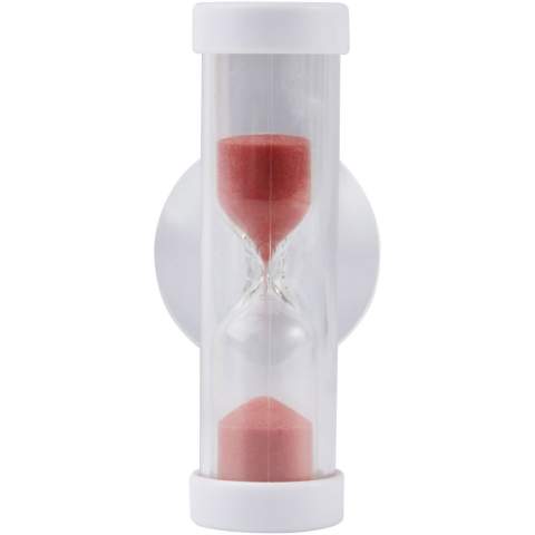 The Catto shower timer is an innovative solution for saving water and energy. With a 3.5-4 minute sand timer, it helps you keep track of your shower time and reduce excessive water usage. The timer features a suction cup that allows for easy attachment to smooth surfaces such as tiles, making it accessible and convenient to use. Start the timer when you begin your shower and let the sand countdown until it runs out, reminding you to wrap up your shower. With its compact design, the Catto shower timer is the perfect addition to your bathroom routine and helps you save resources while promoting eco-conscious habits.