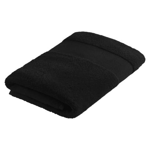 With these towels you can enjoy your well-deserved wellness moment to the utmost. An extravagant luxury with an ultra soft touch. Your logo will stand out beautifully on, above or below the band. The organic cotton towels are GOTS certified.