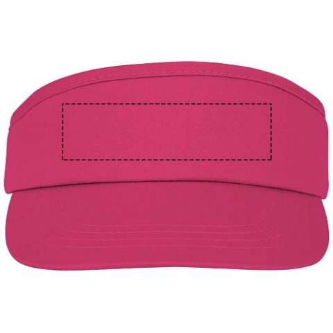 Die Hera Sonnenblende - die perfekte Mischung aus Sonnenschutz und Stil. Dieser Visor aus 175 g/m² Baumwolle bietet einen bequemen und atmungsaktiven Sitz für alle Ihre sonnigen Abenteuer. Mit einem Kopfumfang von 58 cm sorgt er für einen bequemen und sicheren Sitz und passt sich einer Vielzahl von Kopfgrößen an. Der Klettverschluss sorgt für mühelose Verstellbarkeit. Schützen Sie Ihre Augen auf elegante Weise vor der Sonne mit der Hera Sonnenblende, Ihrem unverzichtbaren Accessoire für Ausflüge im Freien an sonnigen Tagen.