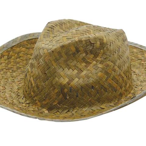 Wander around the streets of Rome with this Italian sun head. The straw gives the hat a sunny and bright look. Attach a coloured strap to the brim of the hat and create a playful effect, for instance with a nice message or your logo. This hat features seagrass straw.