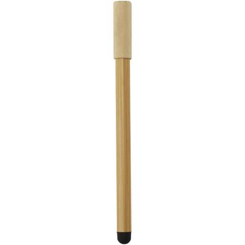 The Mezuri inkless pen is made of bamboo and has a ruler printed on the barrel (up to 11.3 cm). This pen does not require ink cartridges or refill. The pen's graphite tip is designed to leave visible traces as it makes contact with the writing surface. Choosing a pen made of bamboo promotes making more sustainable choices, and encourages the use of renewable materials. Writing length: 1500 metres. Nib size: 0.5 mm.