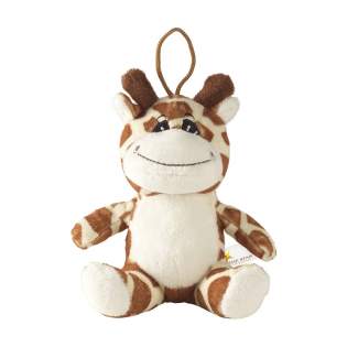 Jouet en peluche de la série Animal Friends. Cette girafe est très douce. Avec un museau brodé et une boucle.