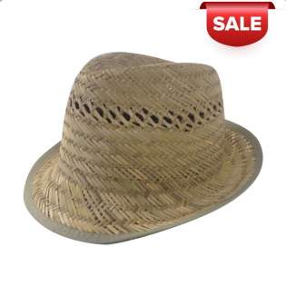Maffia style straw hat