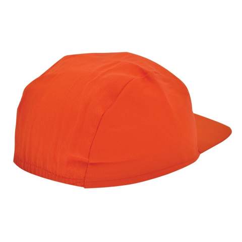 Cotton cap with elastic back. The economical choice if you are looking for a giveaway during promotional events. Because of the 3-panel design, the front side has a suitable printing surface, on which we can have your (company) logo printed quickly and easily with silkscreen printing.