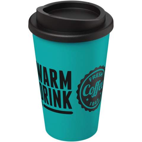 Double-wall insulated tumbler. Volume capacity is 350 ml. Mug is fully recyclable. Mix and match colours to create your perfect mug. Contact customer service for additional colour options. Made in the UK. Packed in a home-compostable bag.