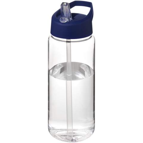 Single-wall sport bottle made from durable, BPA-free Tritan™ material. Features a spill-proof lid with flip-top drinking spout. Volume capacity is 600 ml. Mix and match colours to create your perfect bottle. Made in Europe. Packed in a home-compostable bag. 