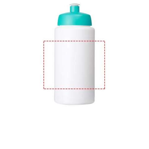 Single-walled sport bottle with integrated finger grip design. Features a spill-proof lid with push-pull spout. Volume capacity is 500 ml. Mix and match colours to create your perfect bottle. Contact us for additional colour options. Made in the UK.