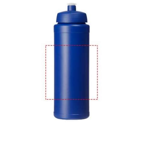 Single-walled sport bottle with integrated finger grip design. Features a spill-proof lid with push-pull spout. Volume capacity is 750 ml. Mix and match colours to create your perfect bottle. Contact us for additional colour options. Made in the UK.