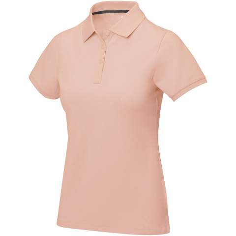 Flat knit collar. Flat knit rib cuffs. Three button placket. Pick-Stitch details. Satin neck tape. Side slits with satin tape finishing. Half-moon. Forward shoulder seam with chain stitching. Dyed-to-match engraved buttons. Heat transfer main label for tagless comfort. 