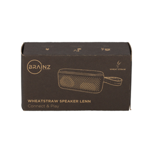 BRAINZ Speaker Lenn Wheatstraw Zwart