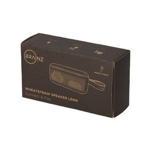 BRAINZ Speaker Lenn Wheatstraw Zwart