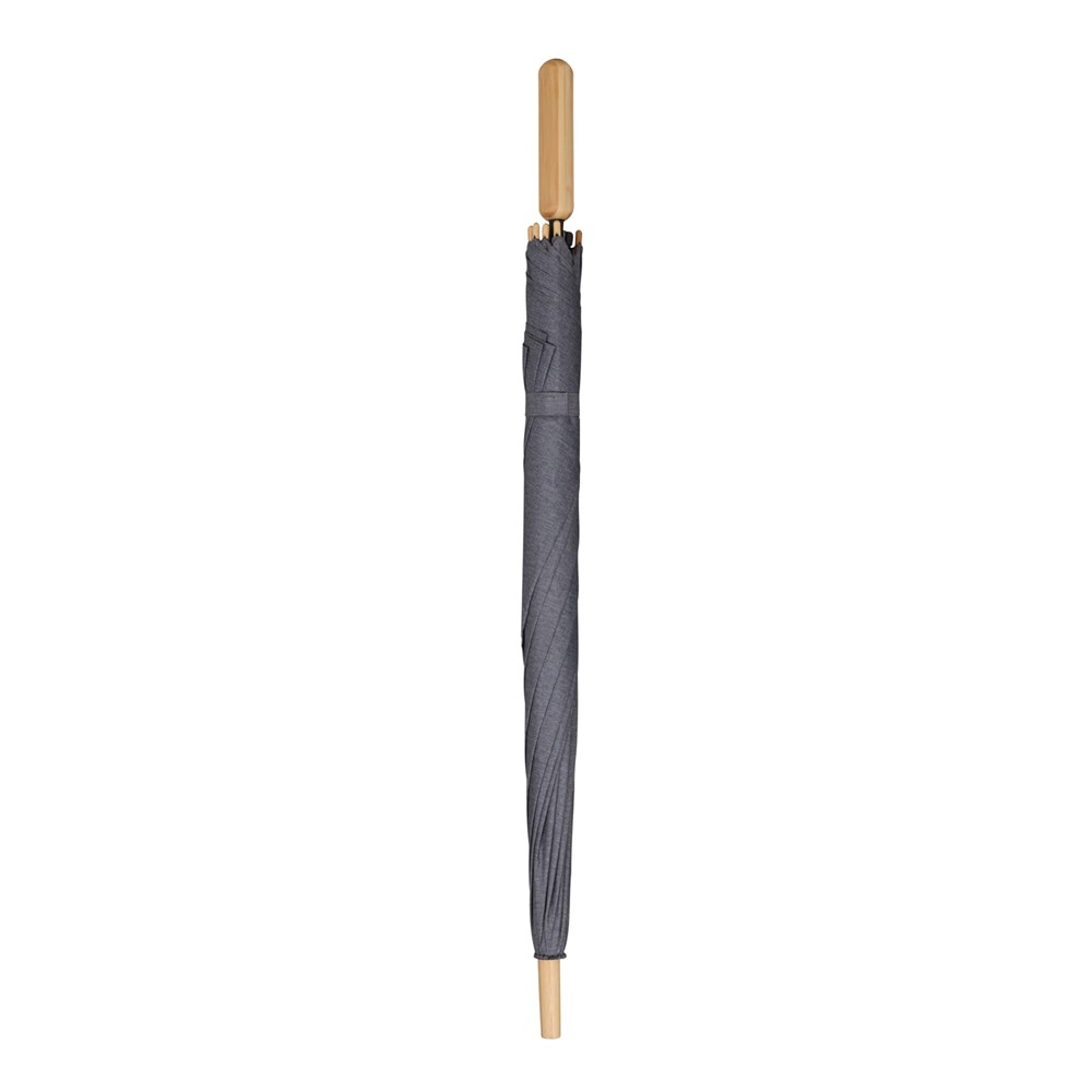 Stok paraplu 25” R-PET recht handvat auto open