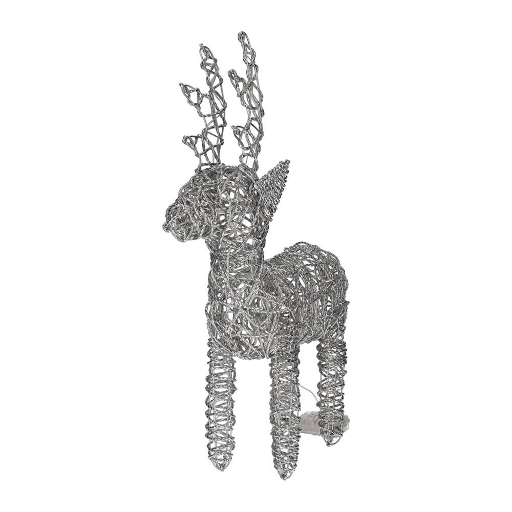 JENS Living LED Rendier Zilver Large