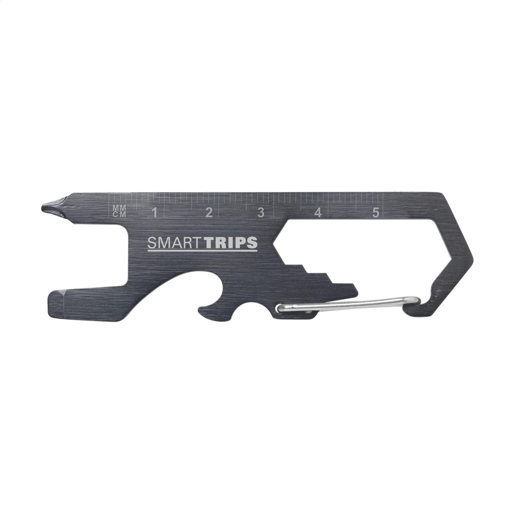 SmartKey multitool - zwart (± PMS Black)