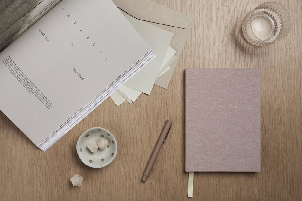 VINGA Dankbaarheid GRS gerecycled papieren dagboek